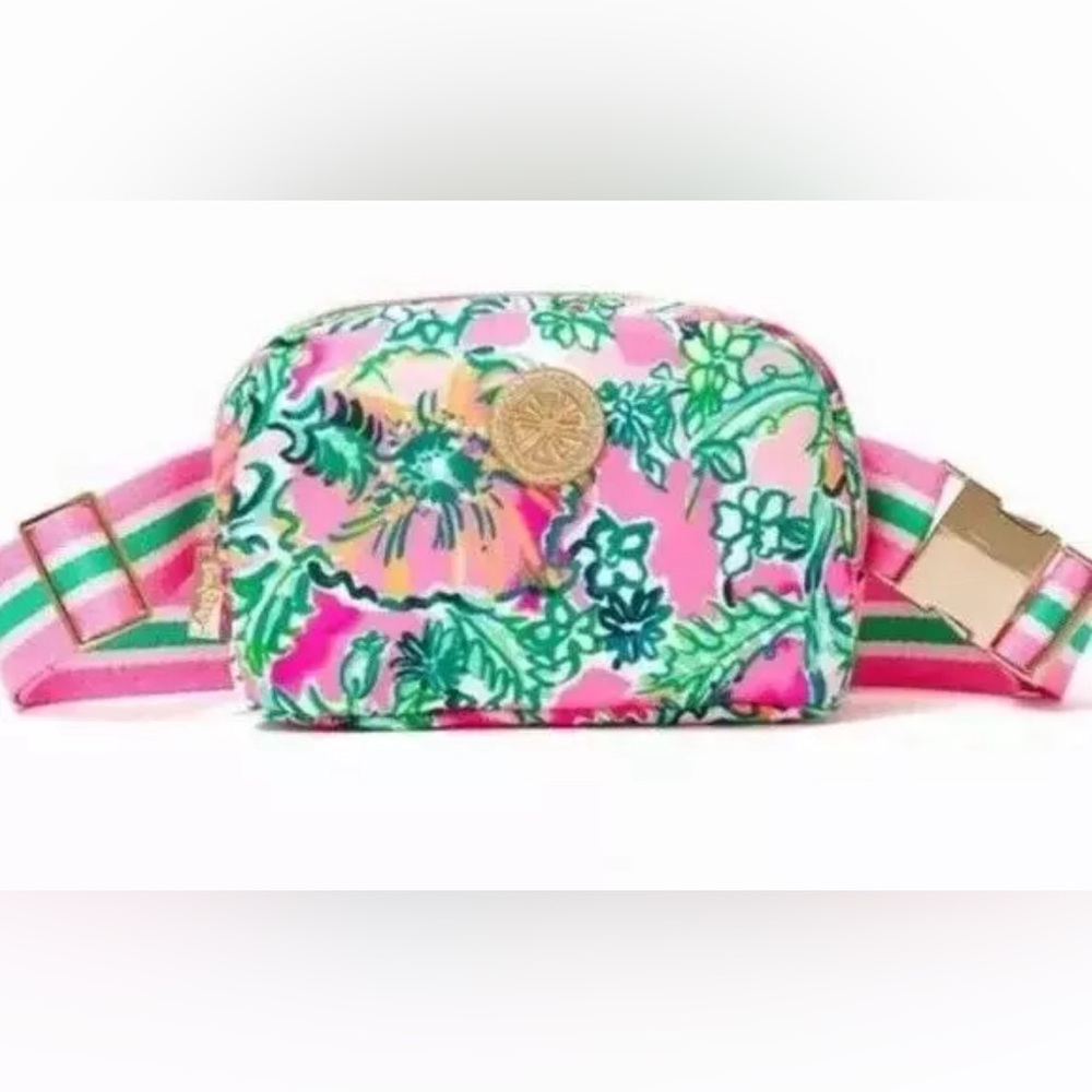 Lilly Pulitzer Pink Soleil Belt Bag